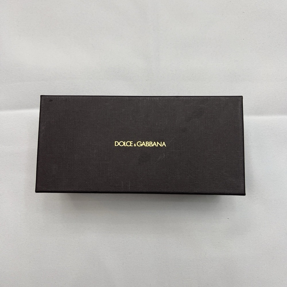 DOLCE &GABBANA Sunglasses Gift Box EMPTY BOX ONLY 7in x 3.75in Brown authentic